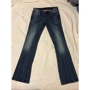 Women's Express Rerock bootcut jeans size 2R